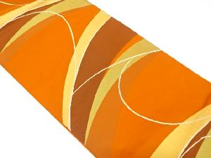 アンティーク　抽象模様織り出し袋帯（材料）